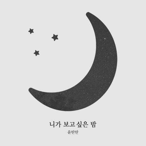 윤딴딴 니가 보고싶은 밤 듣기/가사/앨범/유튜브/뮤비/반복재생/작곡작사