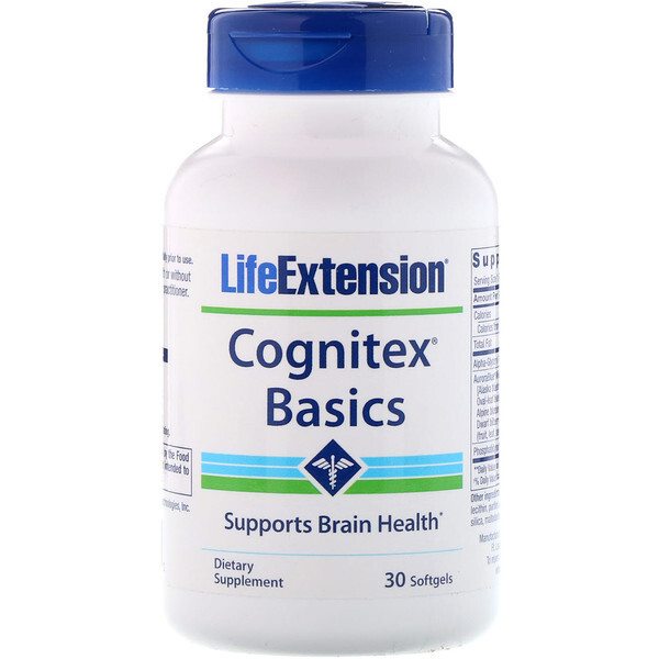 아이허브 뇌건강영양제 기억력 인지능력 뇌기능개선 Life Extension 코그니텍스 후기