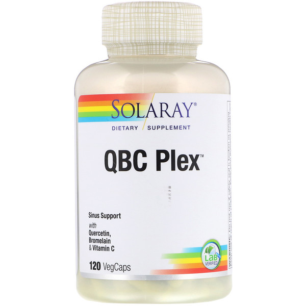 아이허브 항산화 항염증 고지혈증개선 케르세틴(퀘르세틴) Solaray QBC Plex 후기