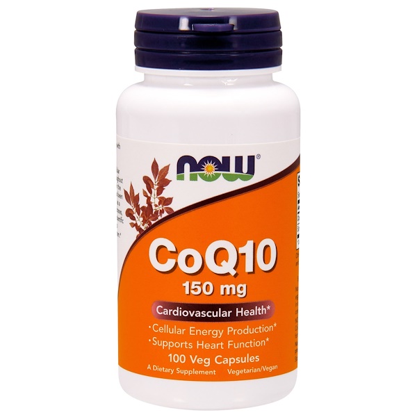 아이허브 코큐텐(coq10, 코엔자임q10) Now Foods, CoQ10, 150 mg, 100 배지 캡슐 후기들