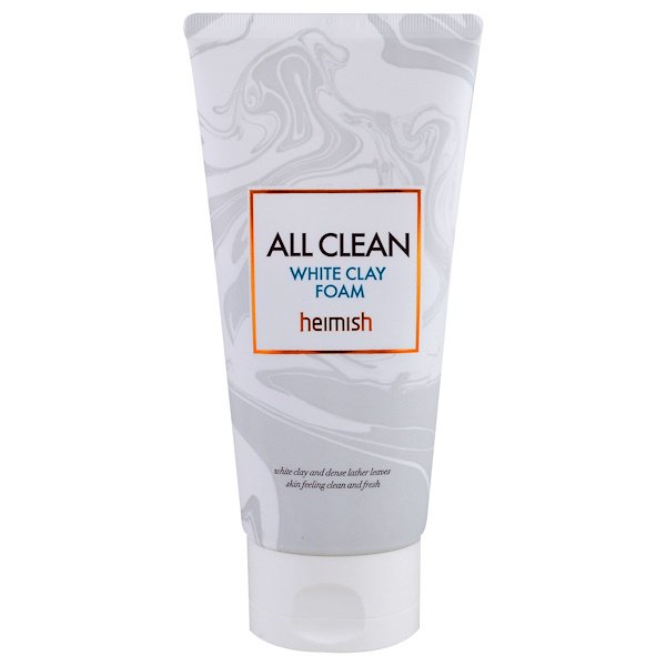 iherb K Beauty(Korean Beauty)products Cleanse,Tone&Scrub best items Heimish, All Clean, White Clay Foam, 150 g reviews