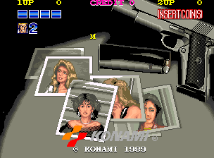 크라임 파이터즈 / Crime Fighters [2-Player model] (c) 1989 Konami