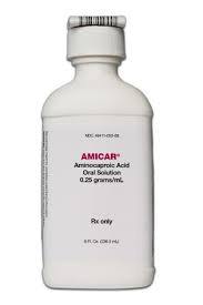아미카(Amicar)의 효능과 복용법, 부작용은?