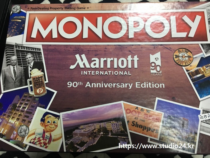 모노폴리 메리어트 보드게임, MONOPOLY Marriott 90th Anniversary Edition