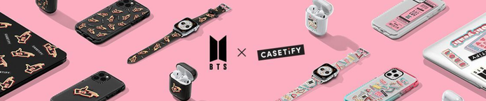 [CASETiFY] BTS x 케이스티파이 아이폰, 에어팟 케이스 및 액세서리 콜라보 정보