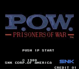 탈옥 / P.O.W. - Prisoners of War (c) 1988 SNK