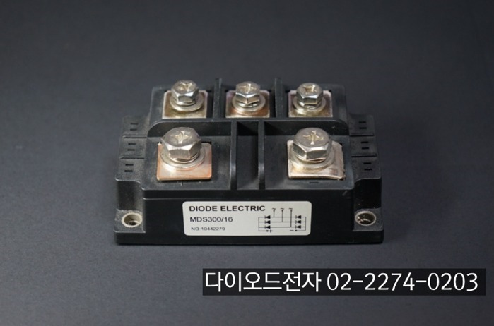 [판매중] MDQ300-16 / DIODE ELECTRIC (300A 1600V , 단상 브릿지 다이오드)