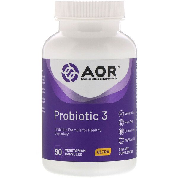 아이허브 유산균직구 Advanced Orthomolecular Research AOR Probiotic 3 후기