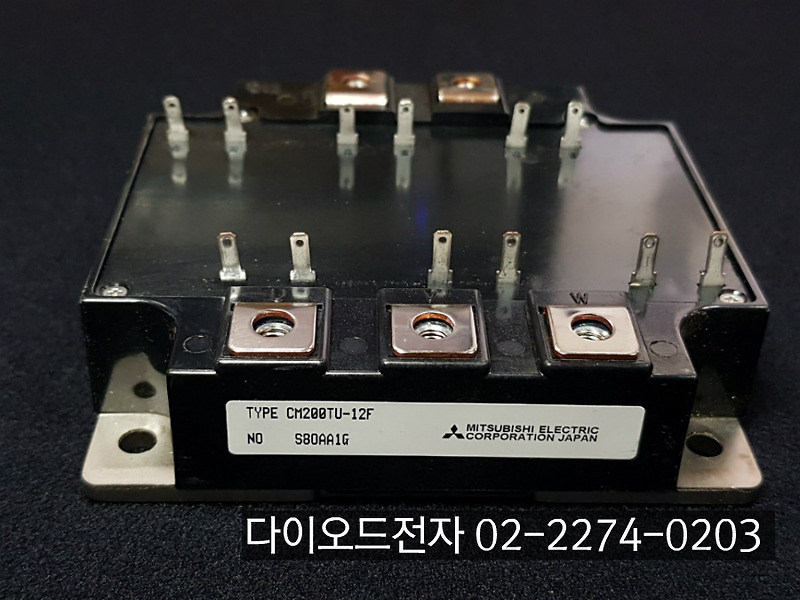 [판매중] CM200TU-12F / IGBT MODULE / 일본 MITSUBISHI ELECTRIC