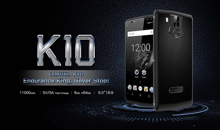 오키텔(Oukitel) K10 배터리 최강 스마트폰 스펙과 할인정보 공유