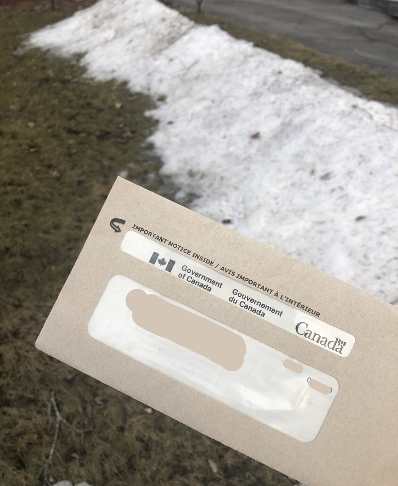 캐나다 첫 택스리펀 혼자하기 3탄_ Canada 2018 Tax Return 우편물 받다!