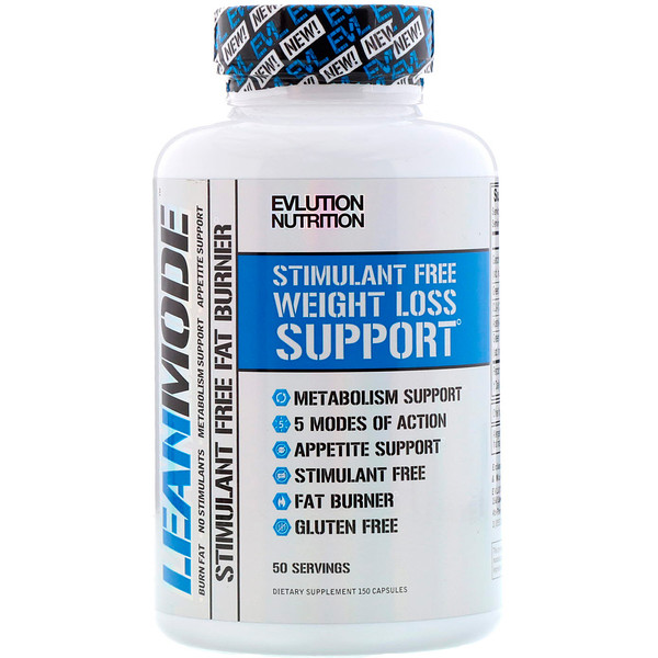 아이허브 다이어트(지방연소제) EVLution Nutrition Lean Mode Stimulant-Free Fat Burner Supplement 후기