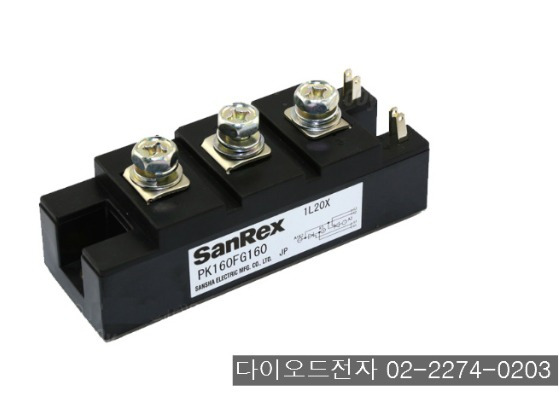 [판매중] PK160FG80 / PK160FG160 / SANREX (160A 800V , 160A 1600V SCR모듈)