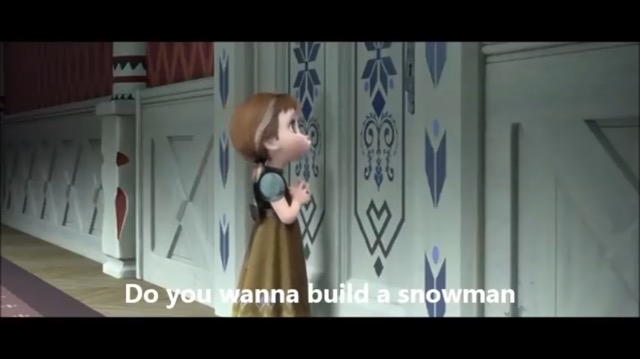 Do you wanna build a snowman?(FROZEN)-겨울왕국OST로 영어공부