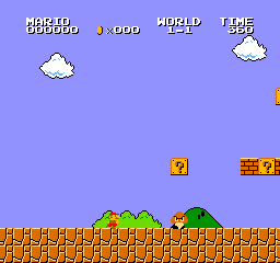 슈퍼마리오 Super Mario Bros. (c) 1986 Nintendo.