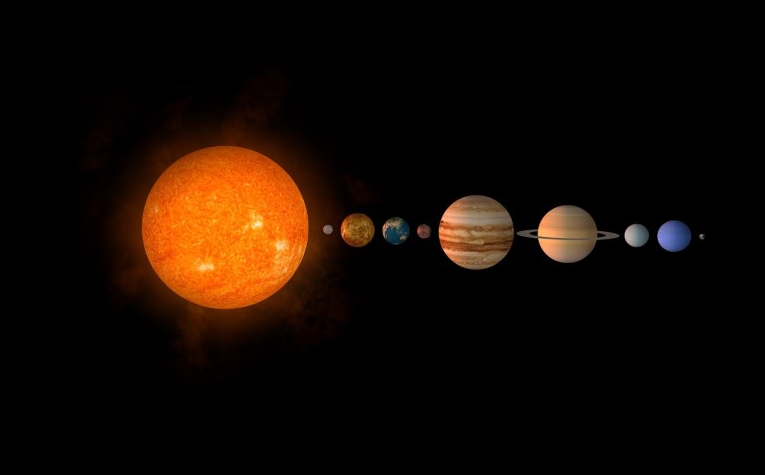 [5과학]_태양계 행성 간의 크기, 거리 비교 좋은정보