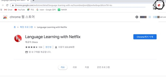[넷플릭스 이중자막] 쉐도잉을 위한 크롬 확장 프로그램 Language Learning with Netflix 이야…