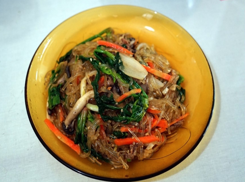 한국 전통음식 잡채요리와 유래