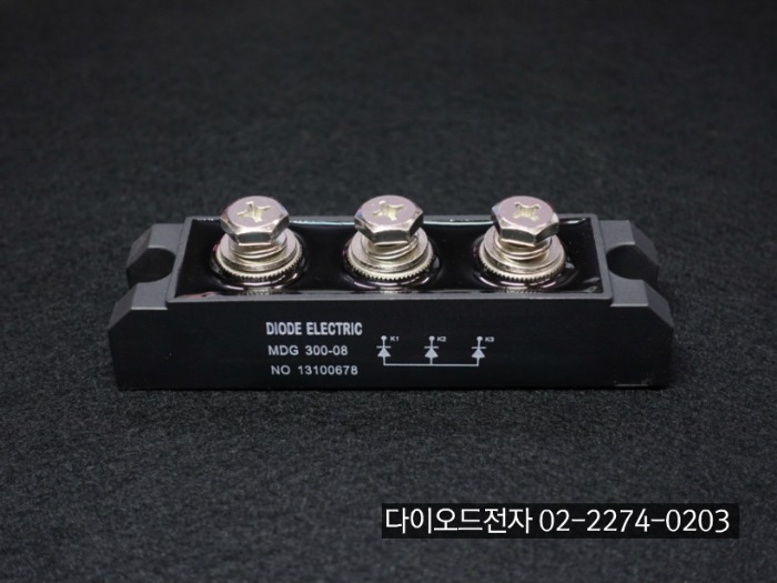 [판매중] MDG300-16 / MDY300-16 / DIODE ELECTRIC / 3 x Diode 모듈 / 300A 1600V