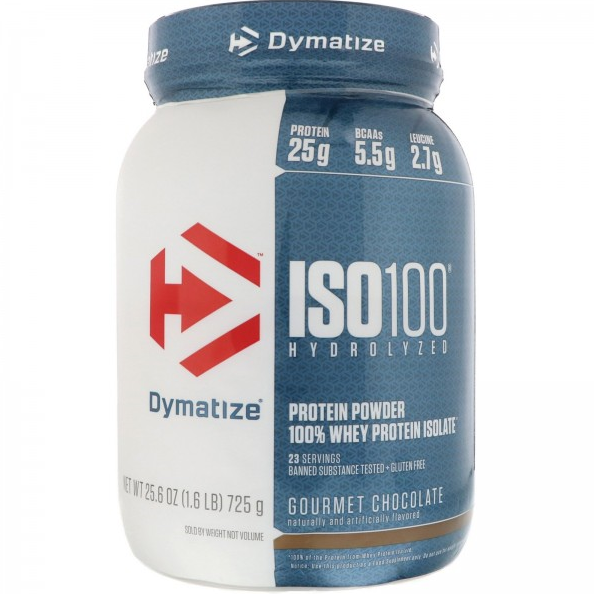 Dymatize Nutrition ISO 100 가수분해 100% 유 ~~