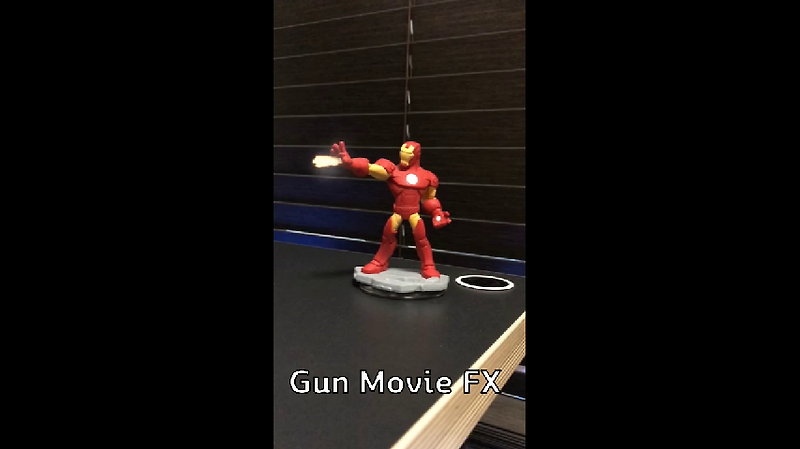 동영상에 총소리, 총구 불꽃 화염 효과는 Gun Movie FX 를 이용해 보세요.