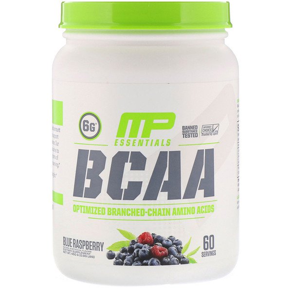 아이허브 MusclePharm, BCAA Essentials, Blue Raspberry, 0.99 lb (450 g)후기와 추천정보