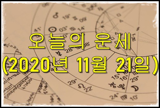 달콤한 호박고구마 같은 오늘의 운세(2020년 11월 21일)