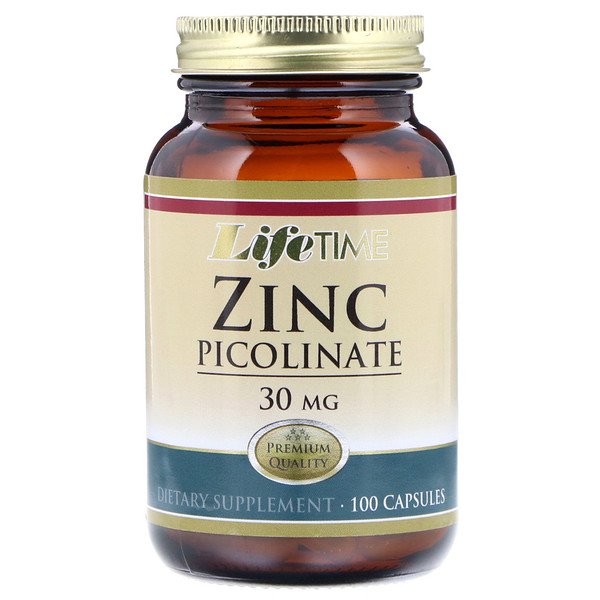 아이허브 LifeTime Vitamins, Zinc Picolinate, 30 mg, 100 Capsules후기와 추천정보
