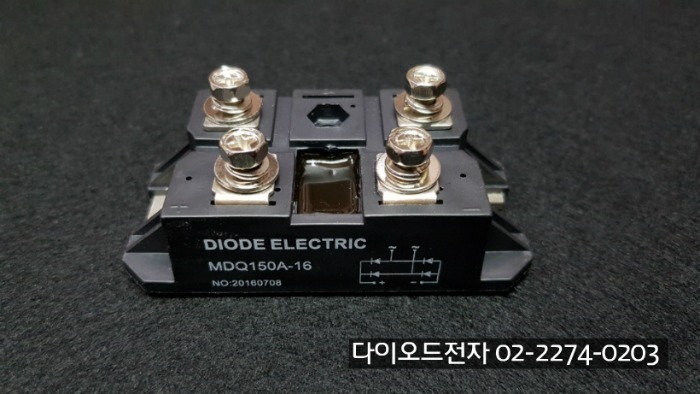 [판매중] MDQ150-16 / DIODE ELECTRIC (150A 1600V , 단상 브릿지 다이오드)