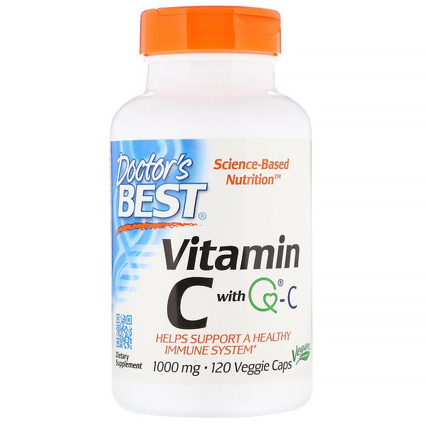 아이허브 신종코로나 대비 Doctor's Best Vitamin C with Q-C 1000 mg제품설명 및 후기분석