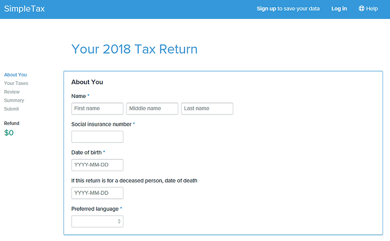 [캐나다워홀] 캐나다 워홀러의 혼자서 2018 택스리턴(Tax Return)/택스리펀 하기