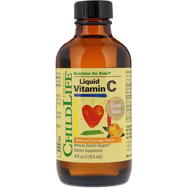 아이허브 코로나바이러스 대비 ChildLife Essentials 액상 비타민 C 천연 오렌지 향제품설명 및 후기분석