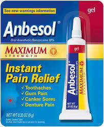 앤베졸(Anbesol)의 효능과 사용법, 주의할 점은?