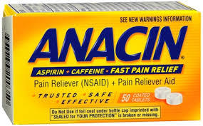 애너신(Anacin)의 효능과 복용법, 주의할 점은?