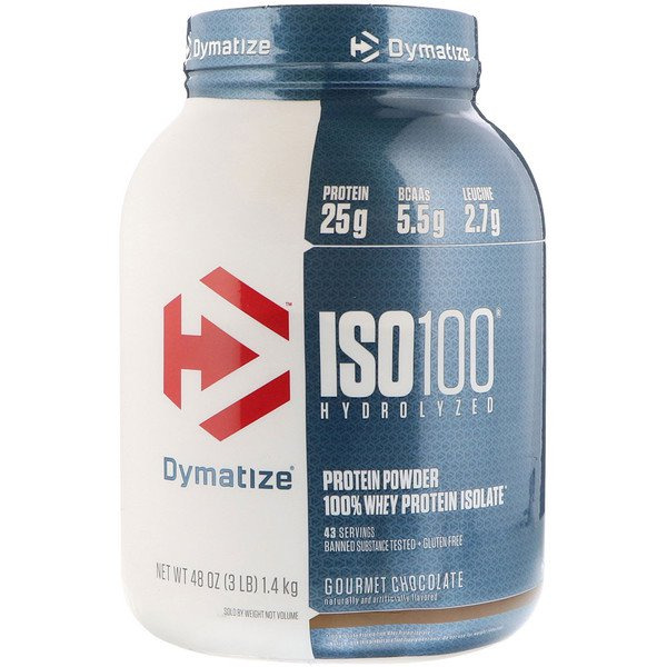 아이허브 유청단백질보충제 추천 Dymatize Nutrition, ISO 100, 가수 분해, 100% 분리 유청 단백질, 고메 초콜릿, 48 oz (1.4 kg) 후기와 정보