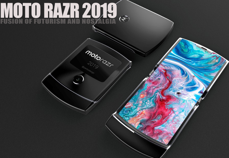 모토로라 레이저(Moto Razr)폴더블폰-미래와 향수의 융합 !!
