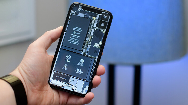 아이폰10(iPhoneX)용 아이폰 내부기판을 배경화면으로! 정말 특이한 배경화면 무료 다운로드 by 짱꾜