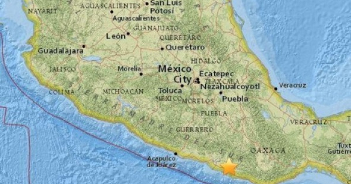 멕시코 지진, 남서부서 규모 7.2 강진 발생..'불의 고리' 영향?