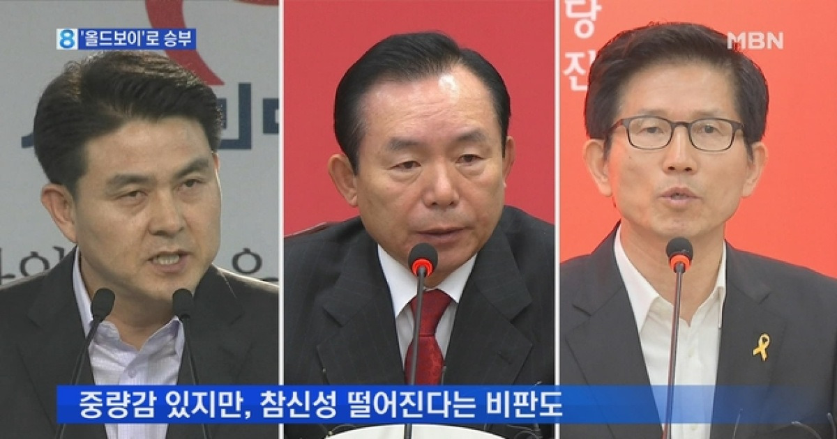 김문수·김태호·이인제..한국당 '올드보이'로 승부