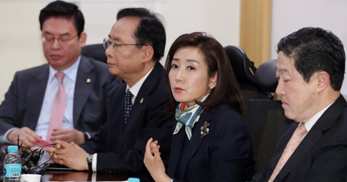 [포토] 자유한국당 나경원 의원-배현진 예비후보