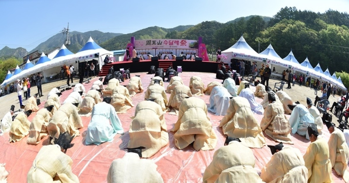 청송 주왕산수달래축제가 전하는 봄날의 추억