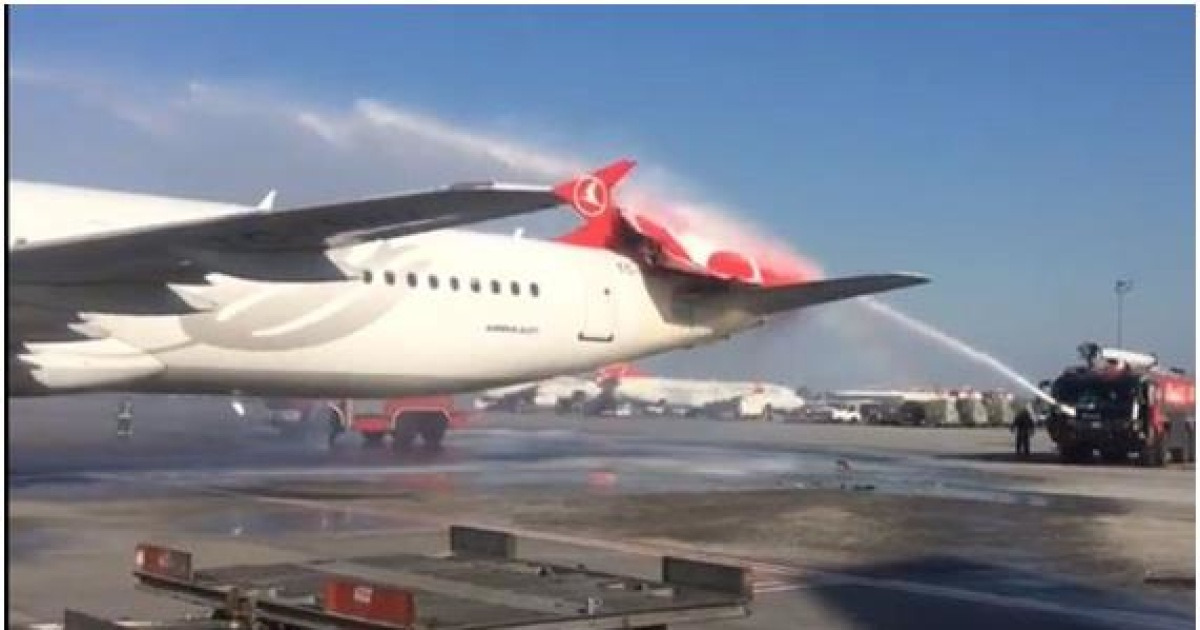 아시아나 항공기 터키 공항서 충돌, 인명피해 없어