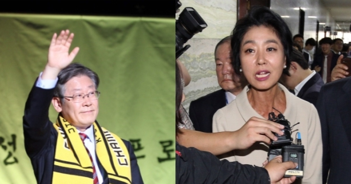 [이슈IS] 김부선, 재차 불거진 이재명 스캔들 의혹에 '묵묵부답'