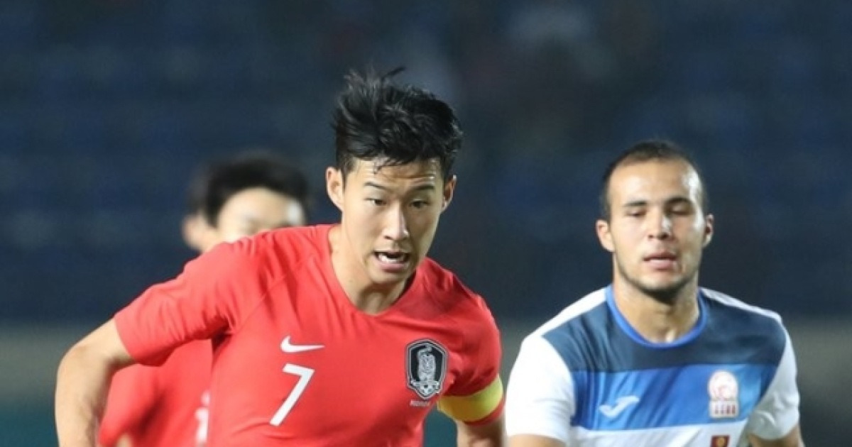 [한국-키르기스스탄]손흥민 골로 가까스로 1-0 승리..16강 상대는 이란