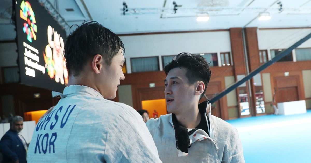 [아시안게임] 구본길 vs 오상욱, '병역 혜택' 위한 꼼수 없었다