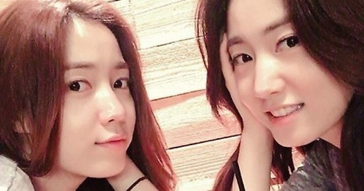 류화영x류효영, 꼭닮은 '청순섹시 쌍둥이'