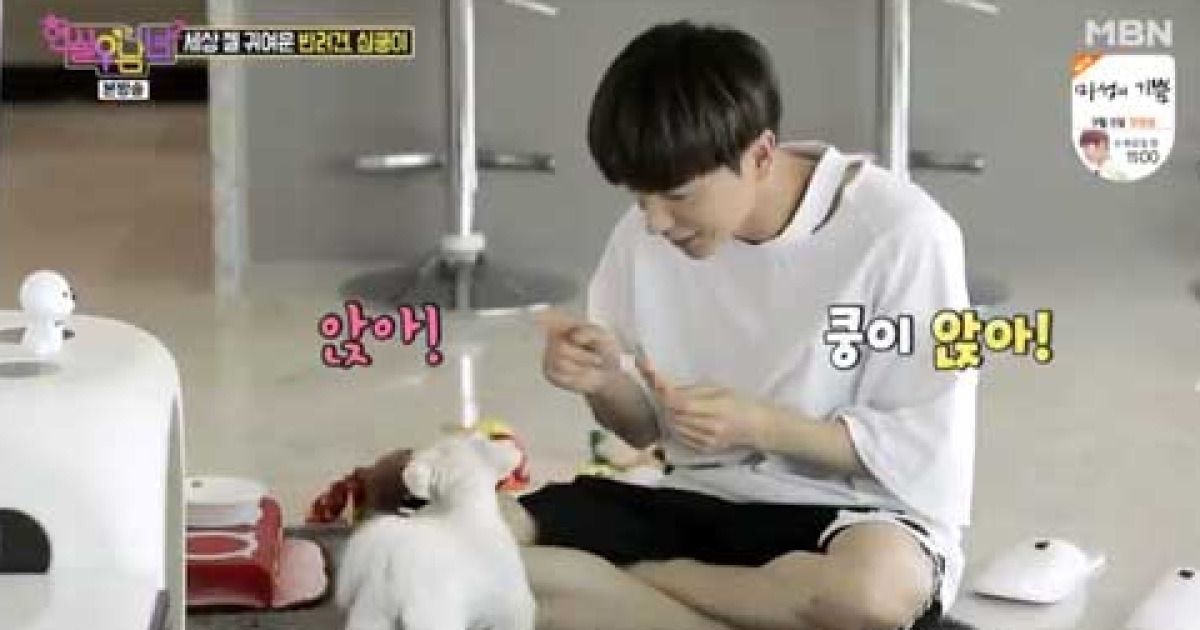 '현실남녀2' 한은정, 이특이 반려견 심쿵 대하는 모습에 