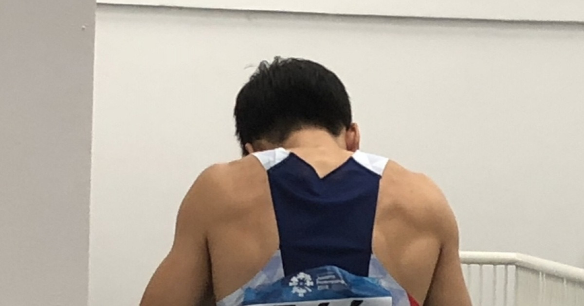 [아시안게임] 최선 다한 뒤 흘리는 눈물, 김국영 육상 100m 결승 막후