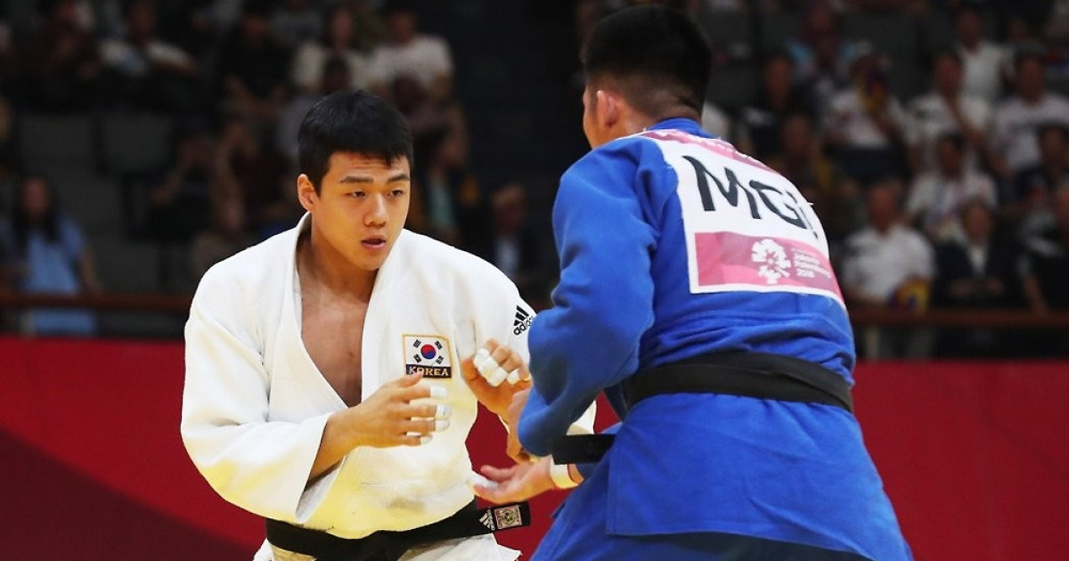 곽동한 '금메달 향한 눈빛'