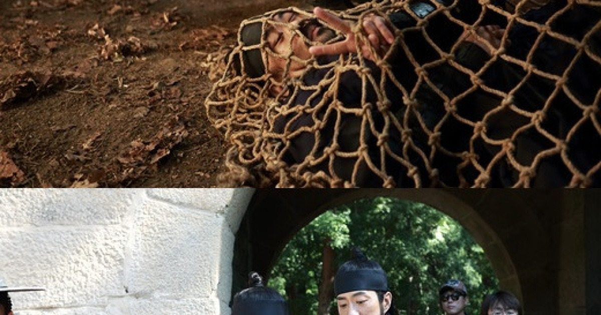 '물괴' 김인권→혜리, 촬영장 웃음만발 스틸 공개